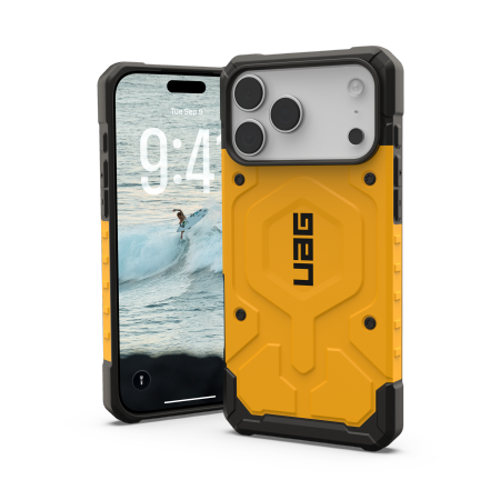UAG Pathfinder MagSafe case til iPhone 17 Pro Max - gul