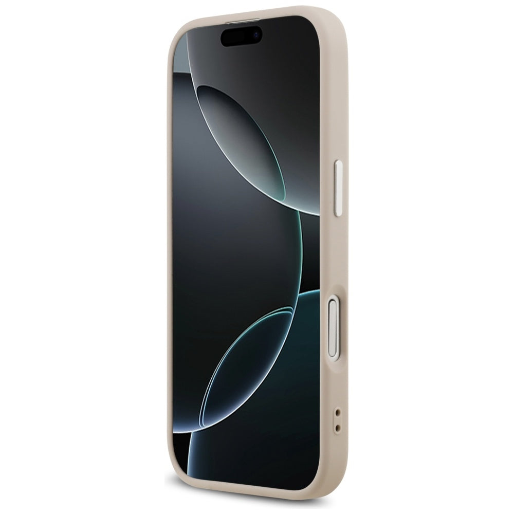 Guess Triangle Logo MagSafe-hylster til iPhone 17 - pink