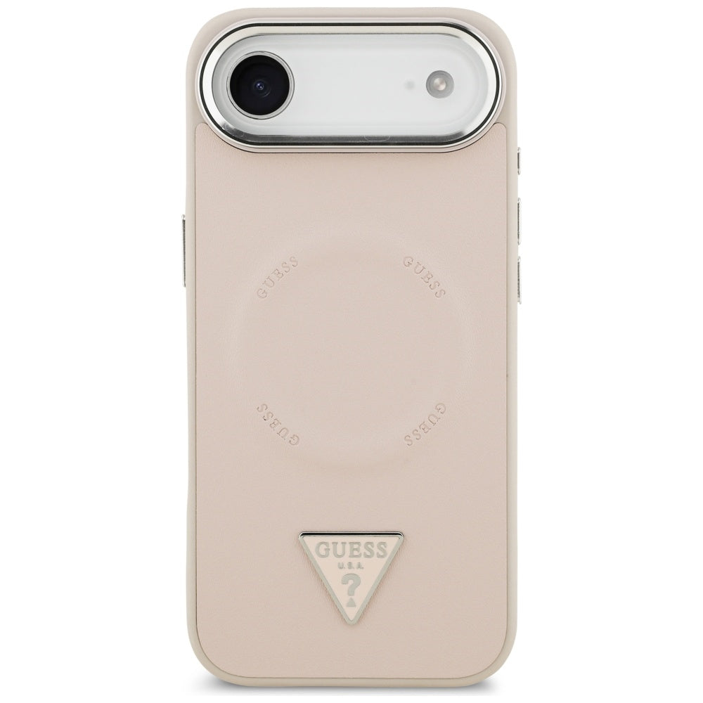 Guess Triangle Logo MagSafe Case til iPhone Air - Pink