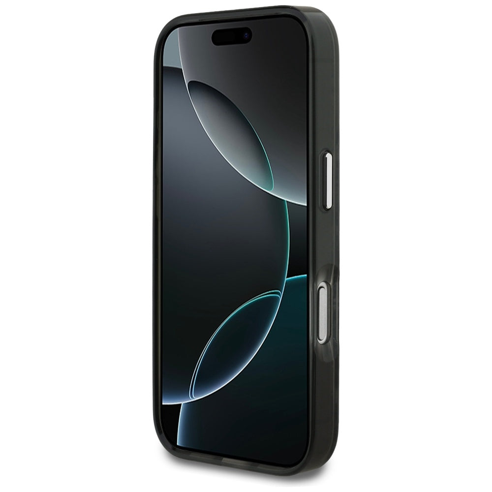 Karl Lagerfeld IML Choupette Head Logo MagSafe Case til iPhone 17 Pro Max - sort