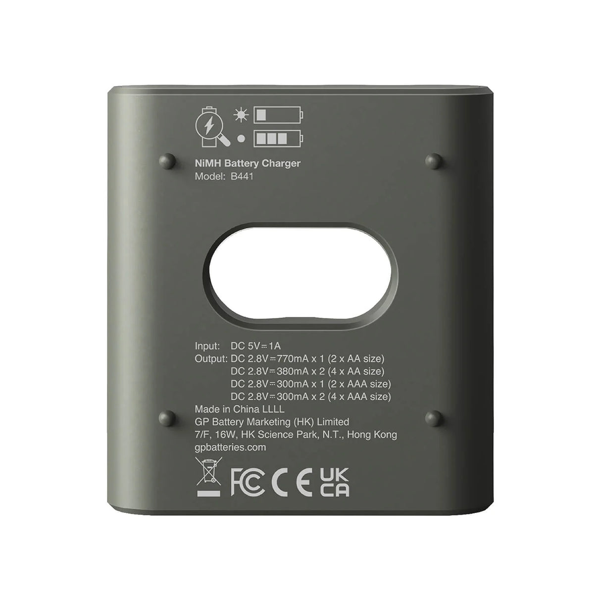 Batterioplader Everyday B441 4xAAA 850mAh