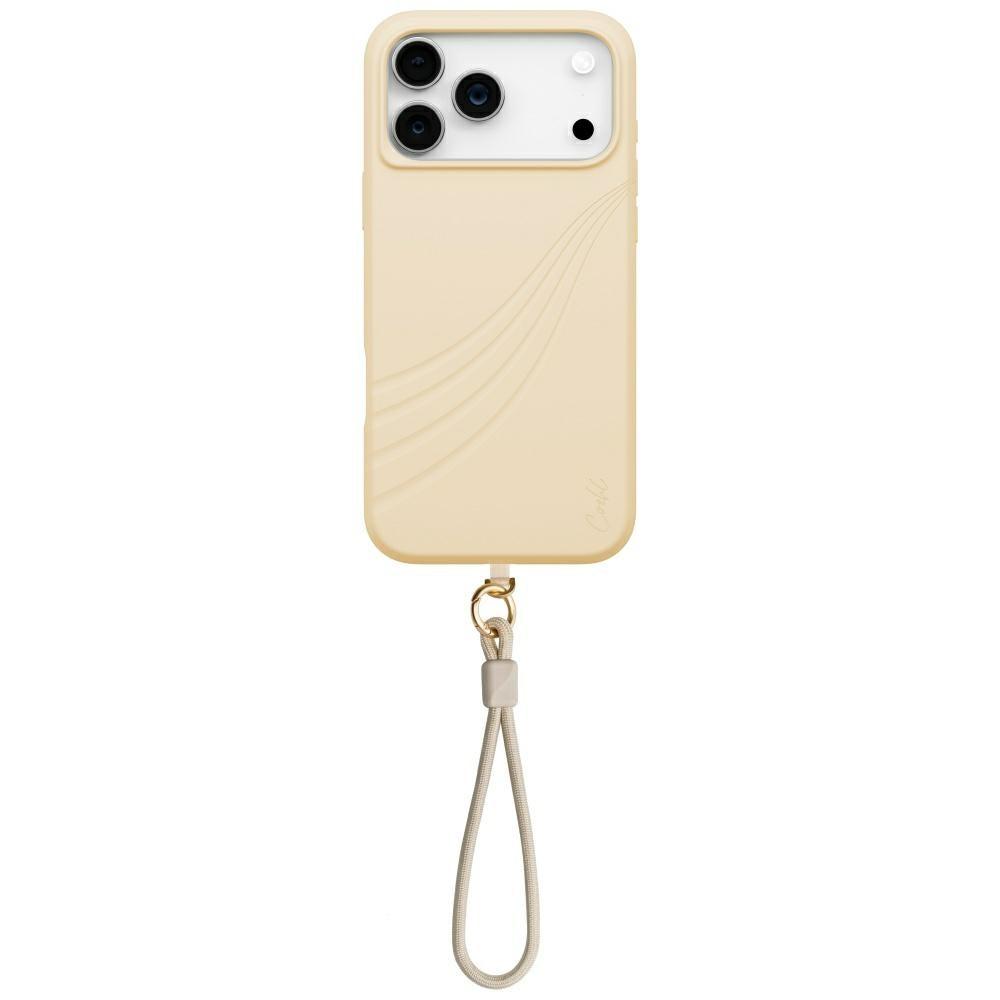 Uniq Coehl Serina Case til iPhone 17 Pro Max Magnetisk opladning - Beige