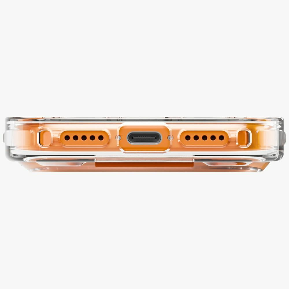 Uniq Heldro Air Case til iPhone 17 Pro Magclick opladning - Orange