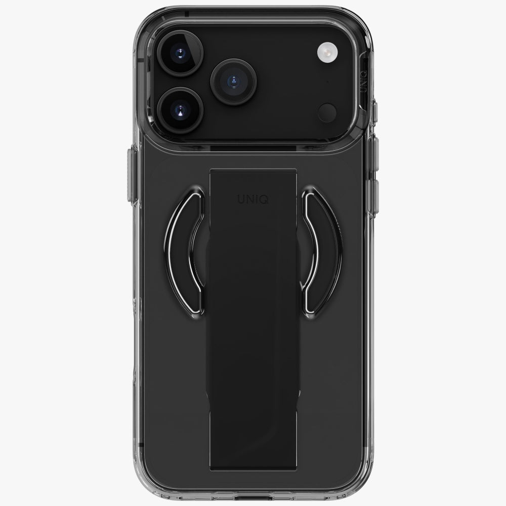 Uniq Heldro Air Case til iPhone 17 Pro Max Magclick opladning - sort
