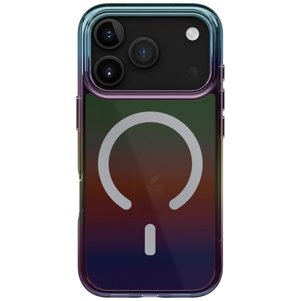 Uniq Iridescia Case til iPhone 17 Pro Magclick opladning - flerfarvet