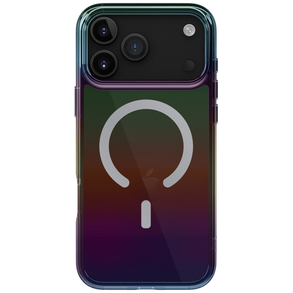 Uniq Iridescia Case til iPhone 17 Pro Max Magclick opladning - flerfarvet