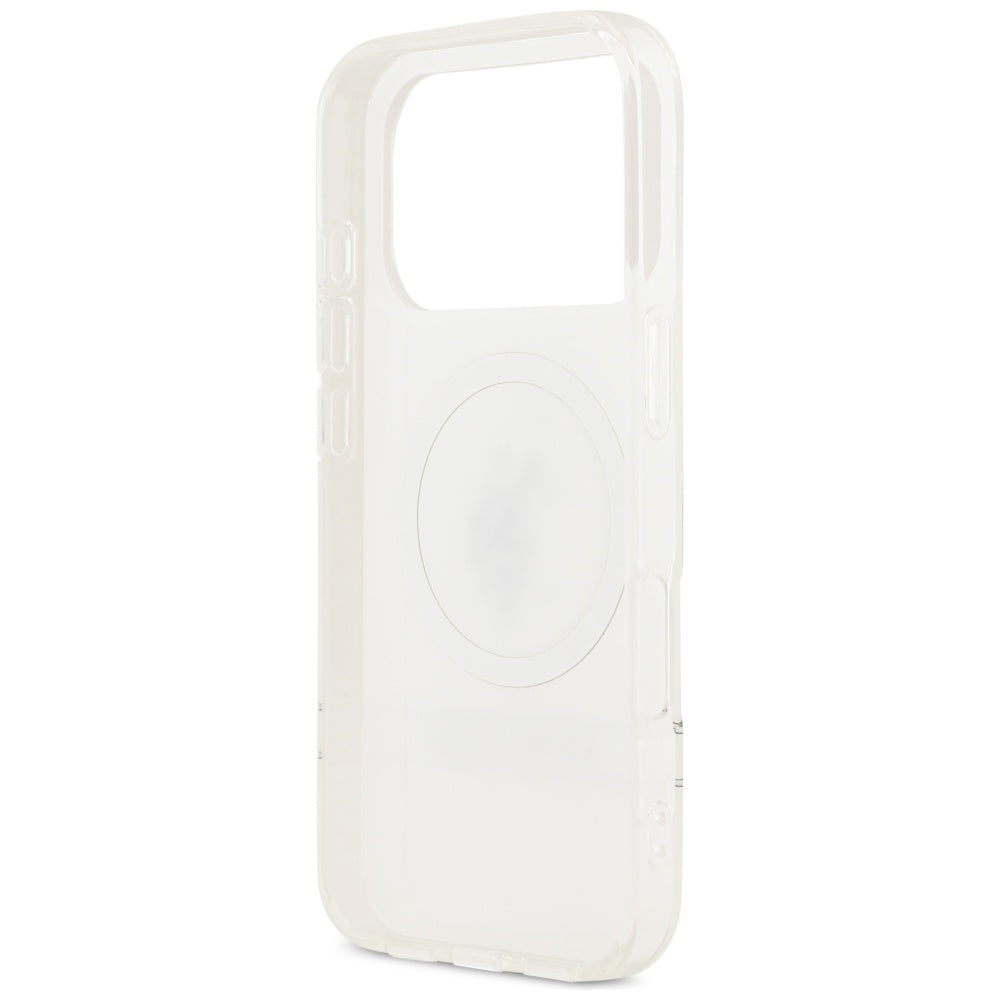 US Polo DH og Bottom Stripe Logo MagSafe Case til iPhone 17 Pro - Hvid