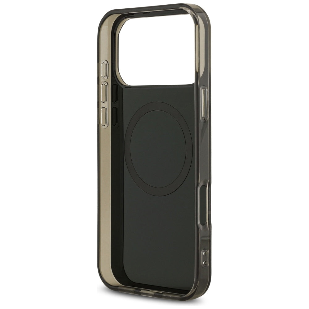 US Polo DH og Bottom Stripe Logo MagSafe Case til iPhone 17 Pro Max - sort