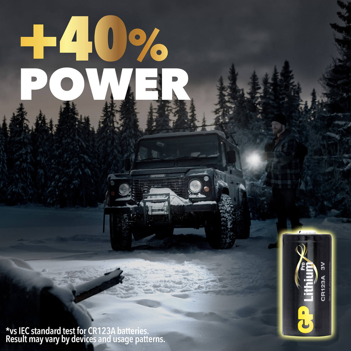 Batteri 123A Lithium Pro 1-Pak