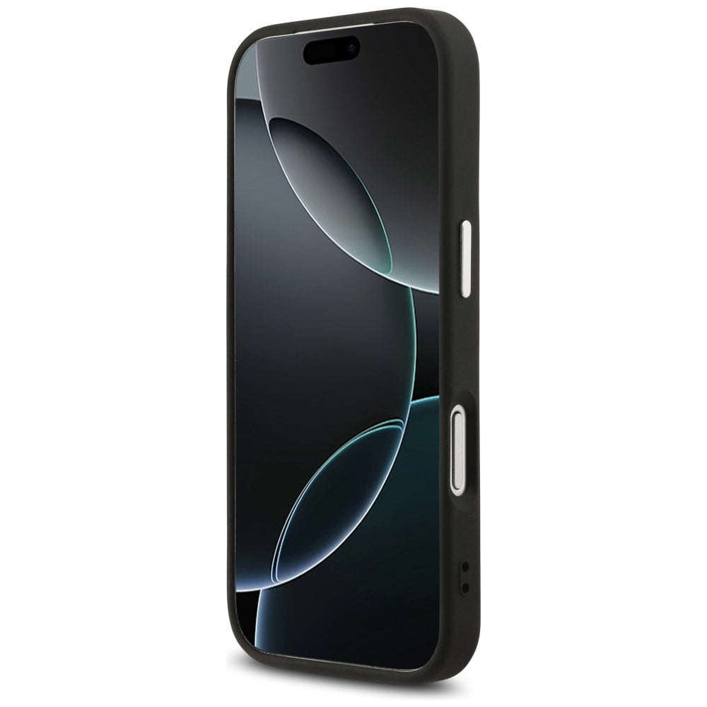 Karl Lagerfeld Choupette Pin MagSafe Case til iPhone 17 Pro Max - sort