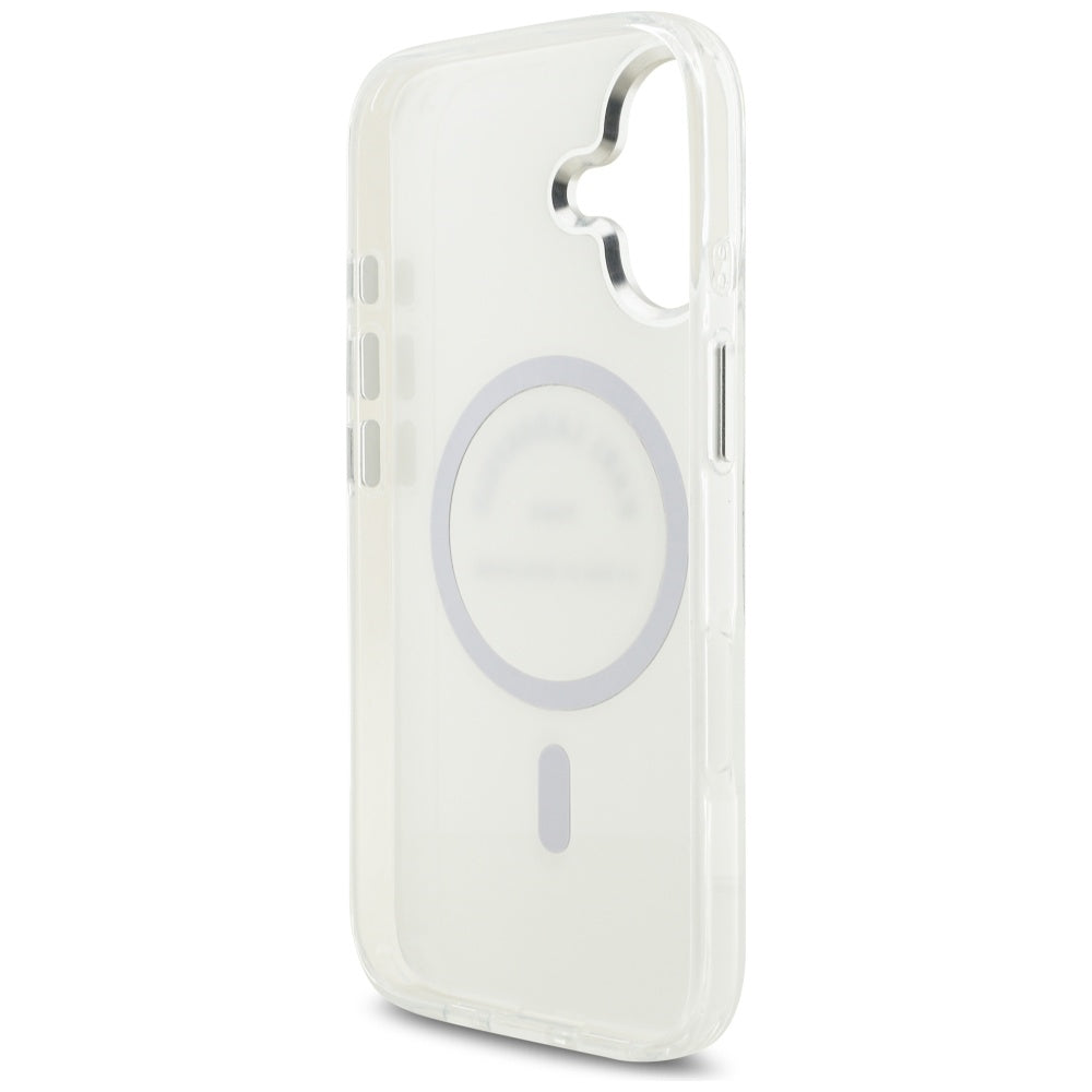 Karl Lagerfeld IML Karl RSG Logo MagSafe Case til iPhone 17 - Gennemsigtig