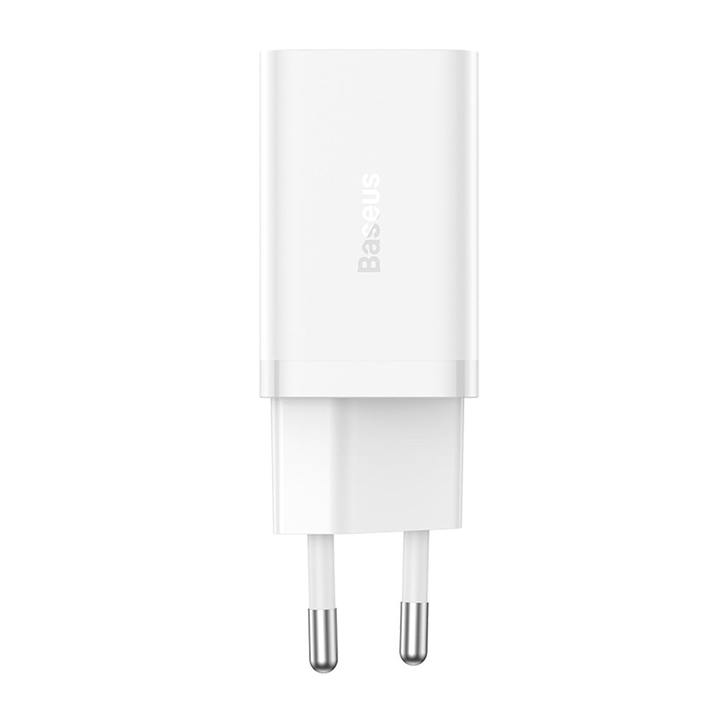 Baseus GaN5 Pro 40W 2xUSB-C Wall Charger - White
