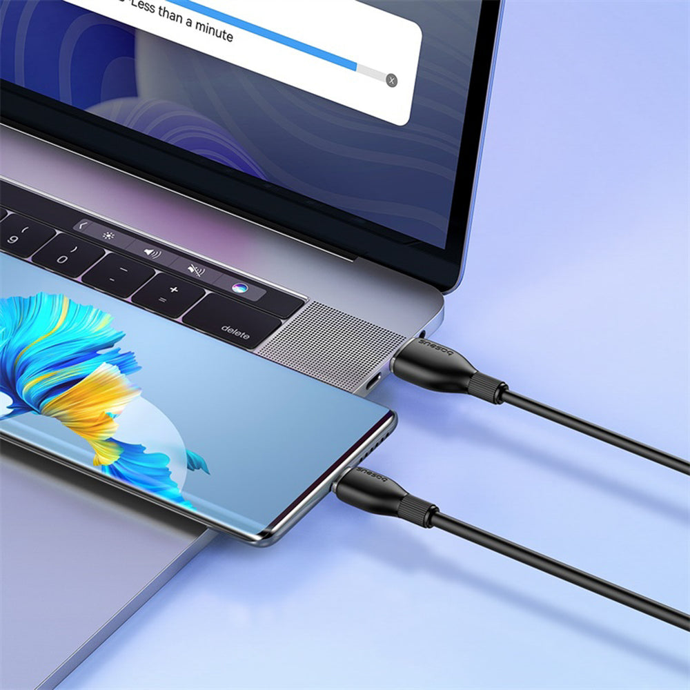 Baseus Pudding Series 100W USB-A - USB-C Cable 2m - Black