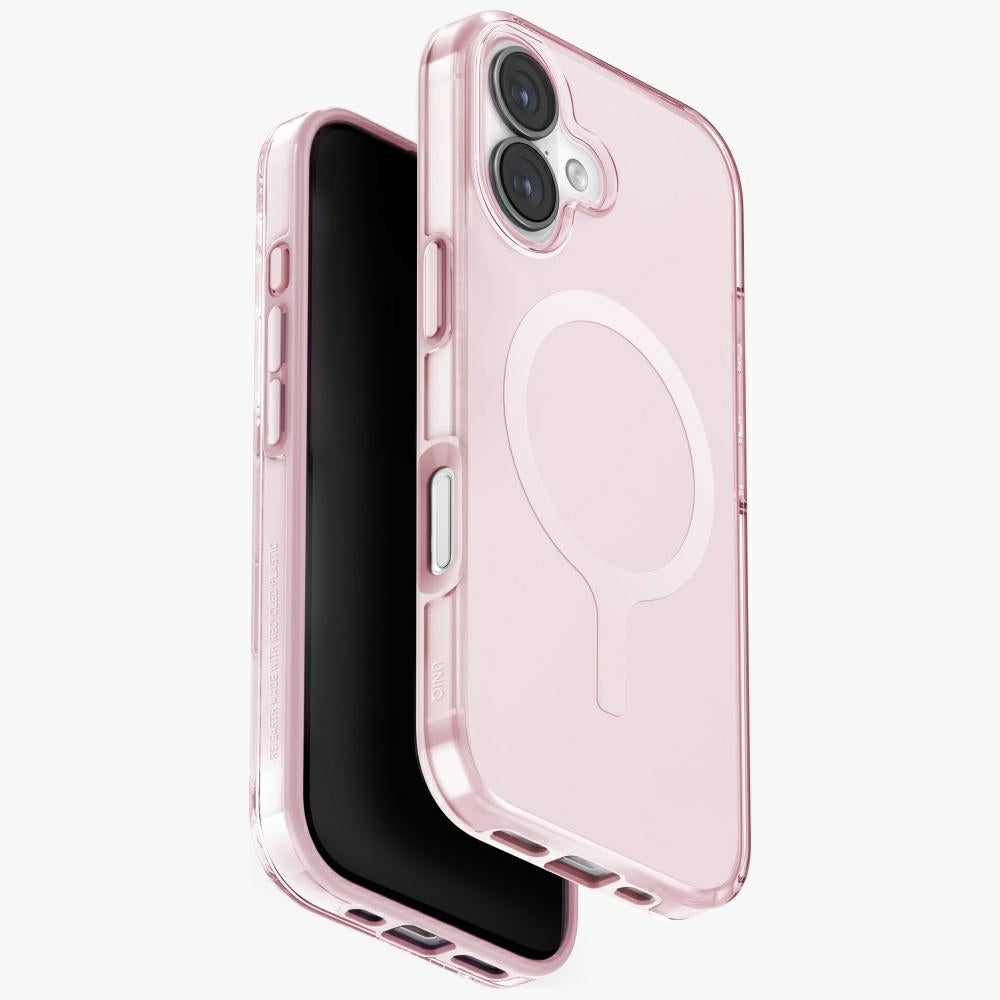 Uniq Clario Magclick opladningsfoder til iPhone 17 - Pink