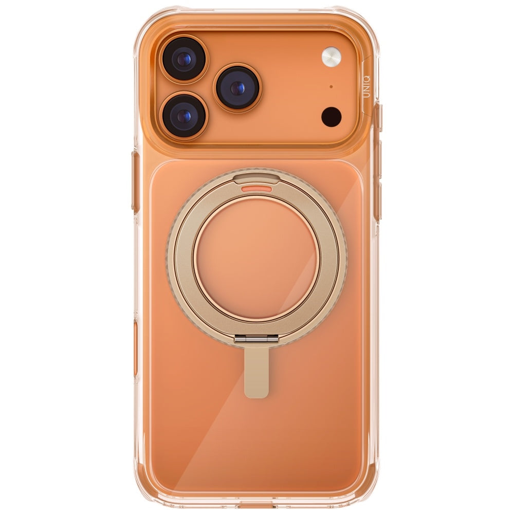 Uniq Swivix Roterende Kickstand 360 Case til iPhone 17 Pro Max - Guld