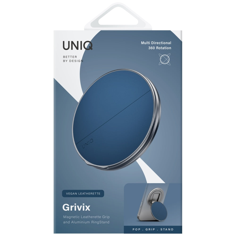Uniq Grivix Classic 360 Mount&Grip Stand Magnetisk Holder - Blå