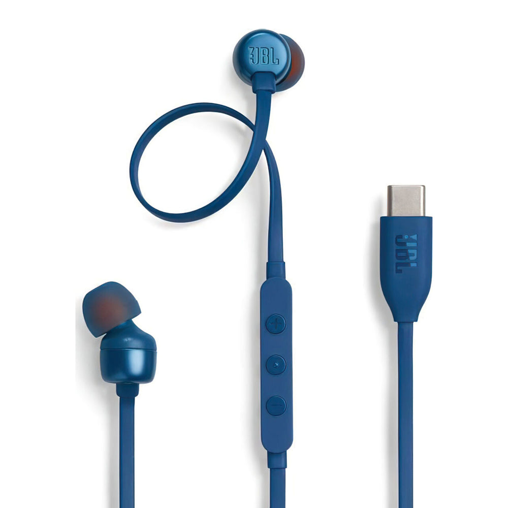 JBL Tune 310C In-Ear USB-C hovedtelefoner Blå