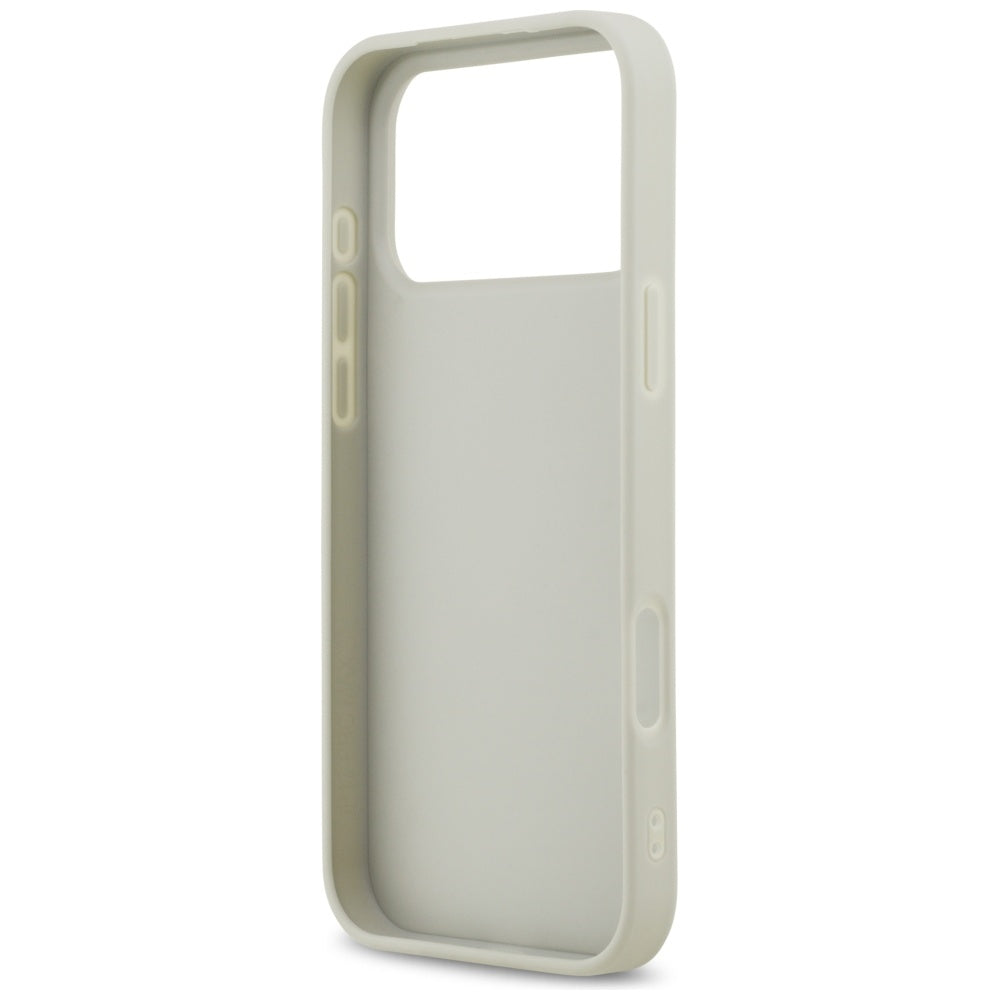 DKNY-kasse med trykte striber til iPhone 17 Pro Max - Beige