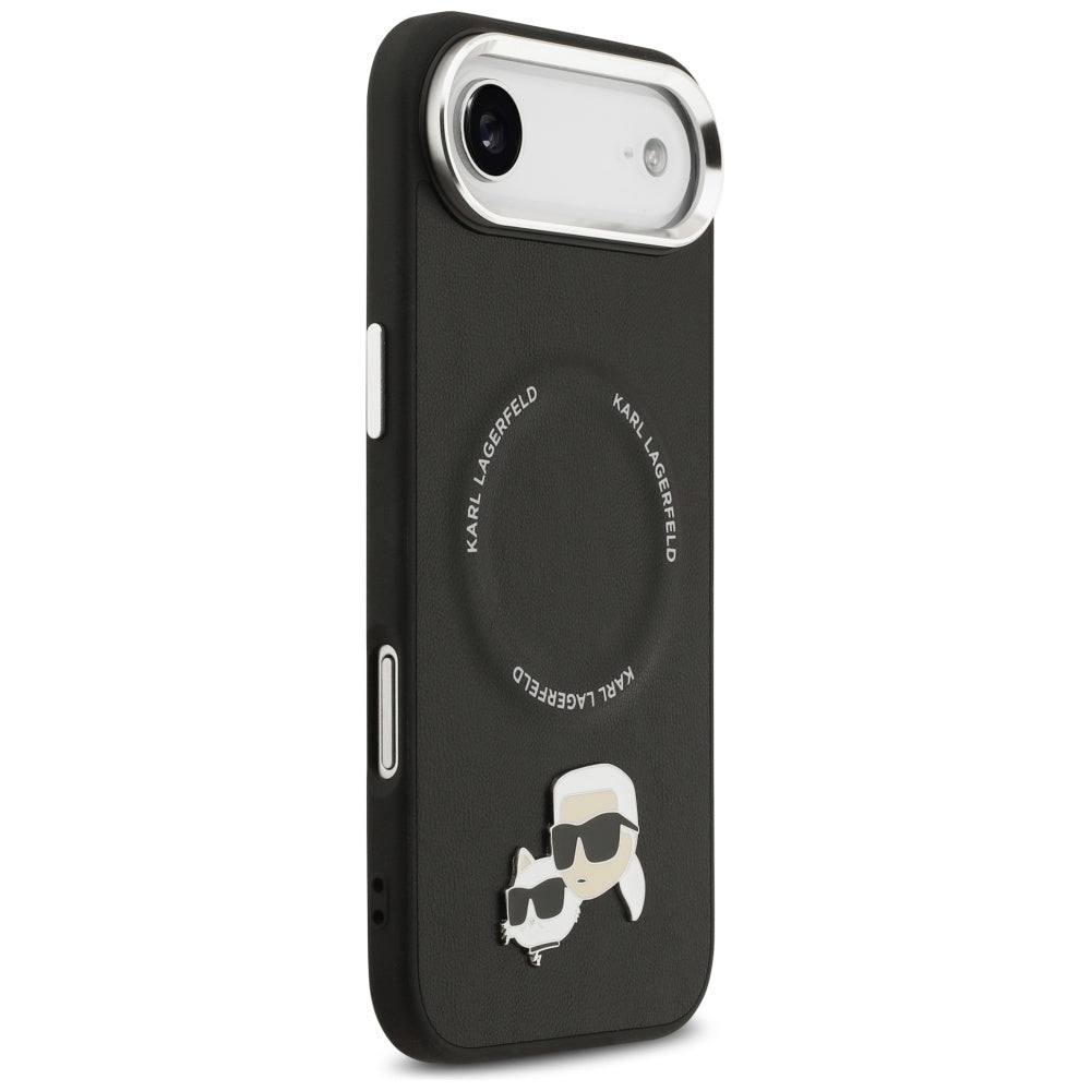 Karl Lagerfeld Karl & Choupette Pins MagSafe Case til iPhone Air - sort