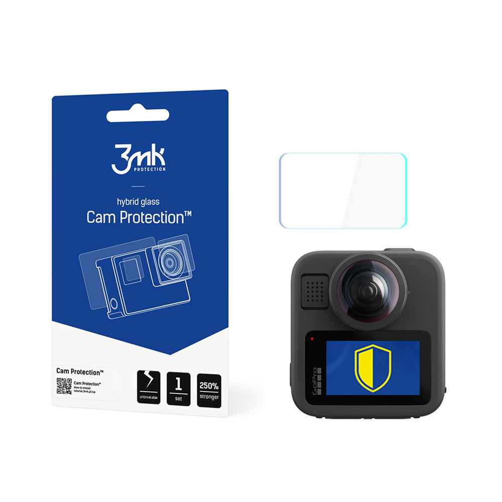 3mk Cam Protection Glass til GoPro Max 2
