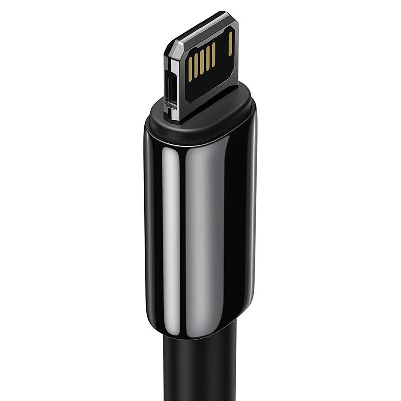 Baseus Tungsten Gold Cable USB til iP 2.4A 1m (sort)