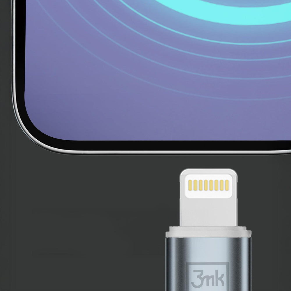 3mk Hyper Cable N-SERIES USB-C / Lightning 1m 9V/2A 20W / hvid