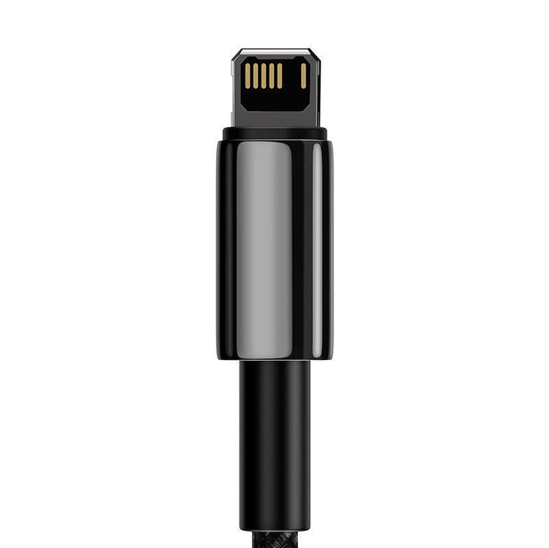 Baseus Tungsten Gold Cable USB til iP 2.4A 2m (sort)