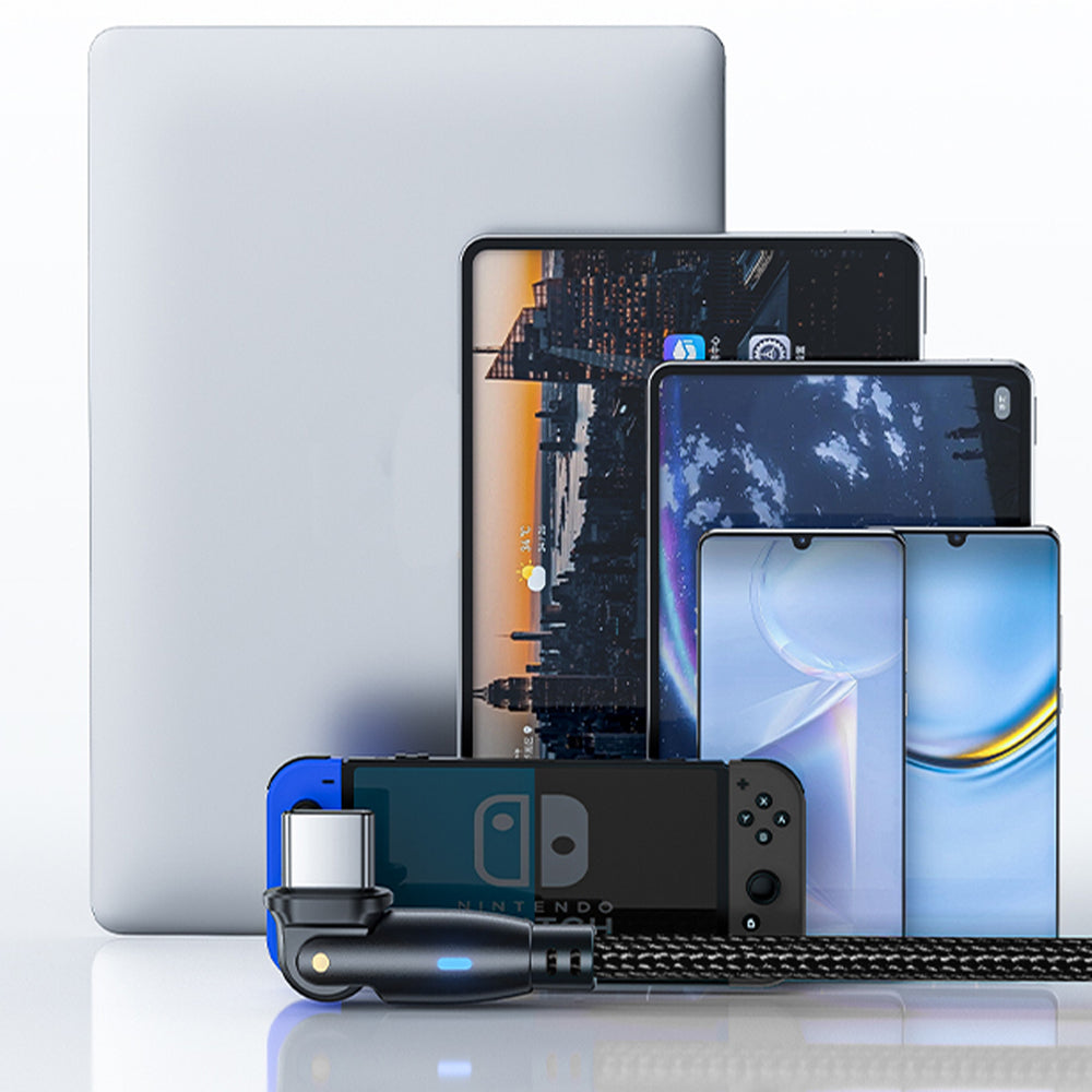 3mk Hyper Cable 3mk Hyper Cable N-SERIES USB-C / USB-C 2m 20V / 3A 60W / sort