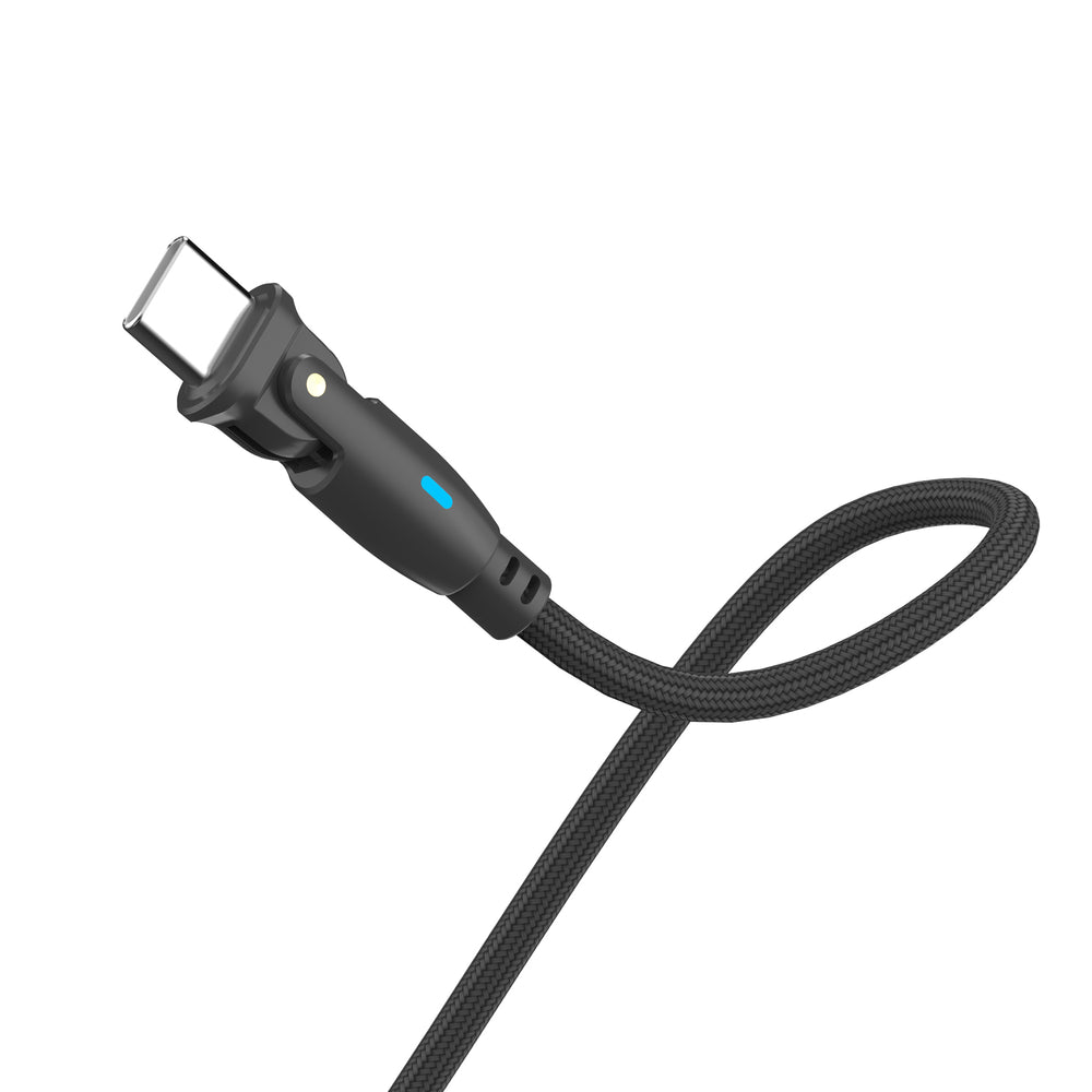 3mk Hyper Cable 3mk Hyper Cable N-SERIES USB-C / USB-C 2m 20V / 3A 60W / sort