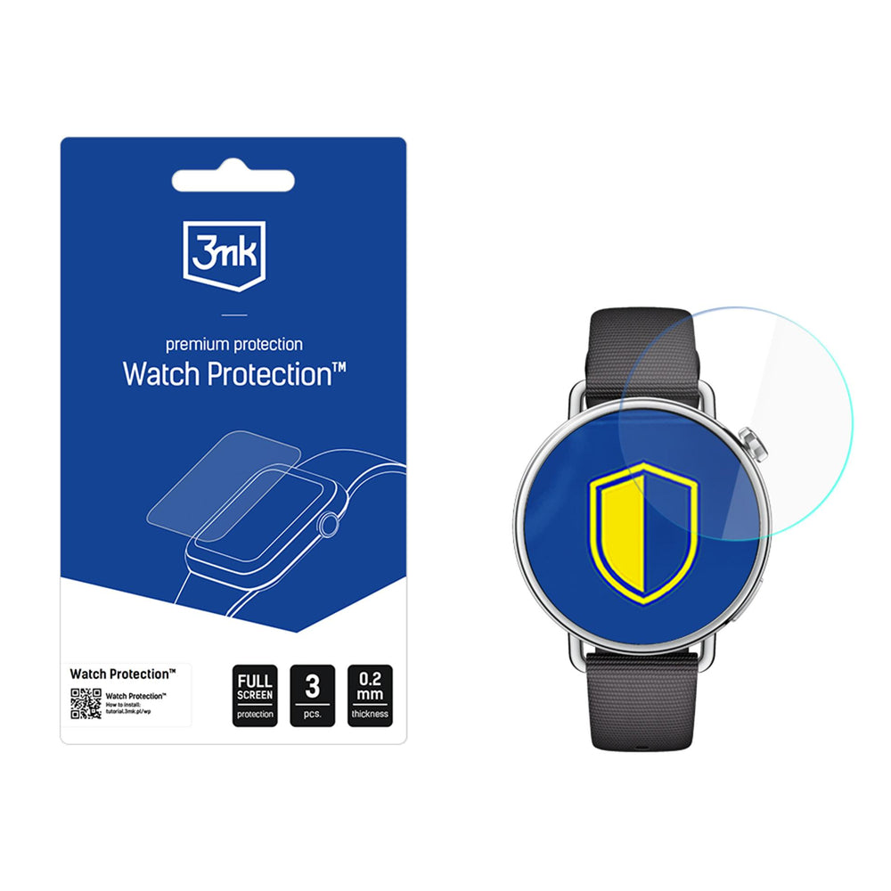 3mk Watch Protection FlexibleGlass hybridglas til smartwatch-skærmen til Xiaomi Watch S4 41 mm