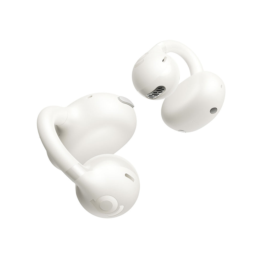 OWS Baseus Bass BC1 Earphones with Clip - White