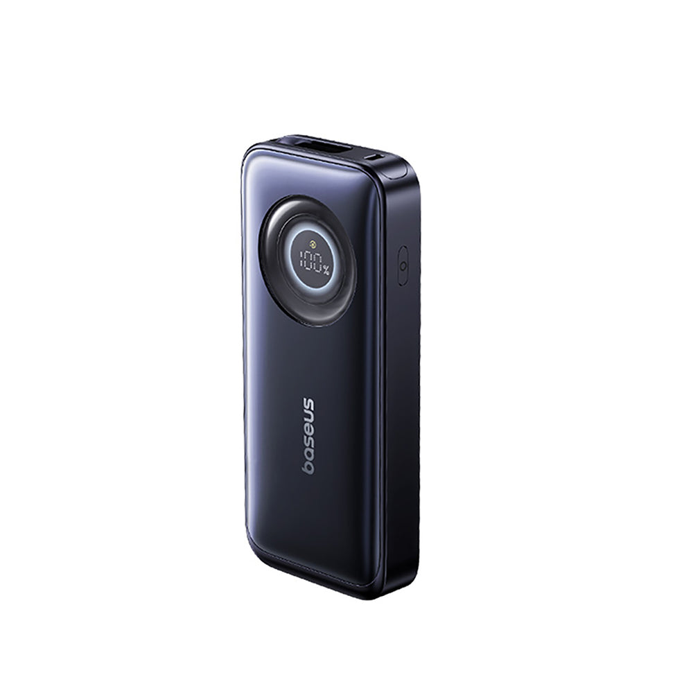 Baseus EnerCore CR11 20000mAh 67W Power Bank with Retractable USB-C Cable - Black