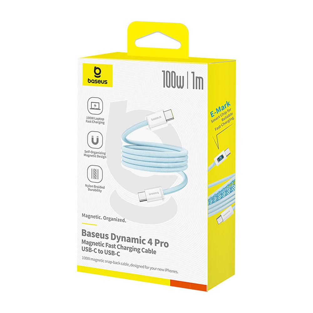 Baseus Dynamic 4 Pro 100W USB-C - USB-C Cable 1m - Blue