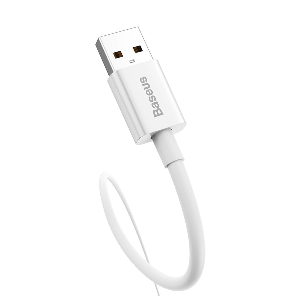 Baseus Superior Series USB-A - USB-C 100W Kabel 1m - Hvid