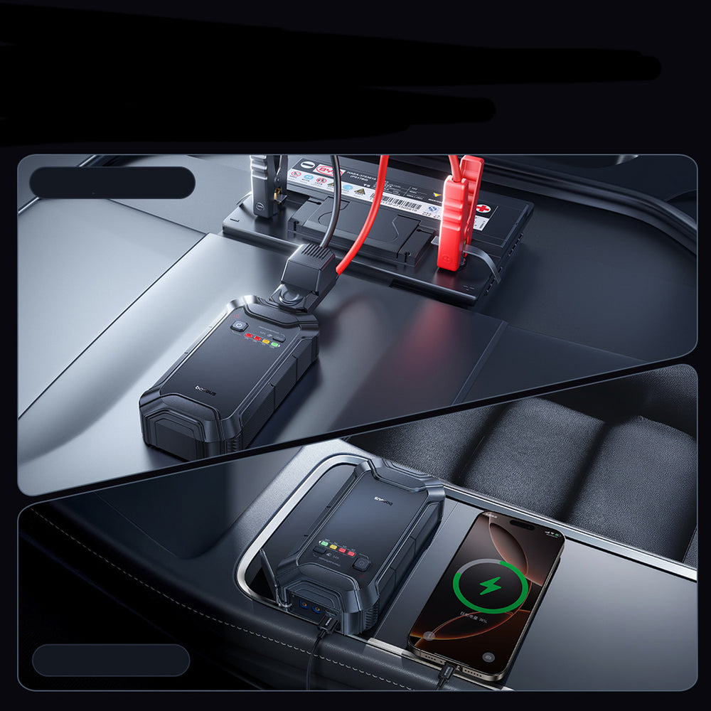 Jump starter Baseus PrimeTrip VJ1 12000mAh - sort