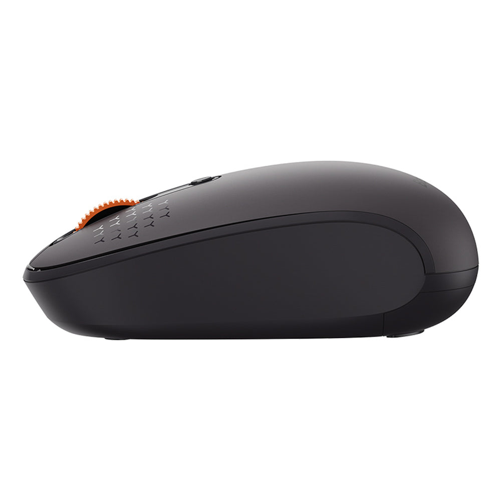 Baseus F01B 2.4GHz trådløs mus + Bluetooth 3.0 + 5.0 - Grå