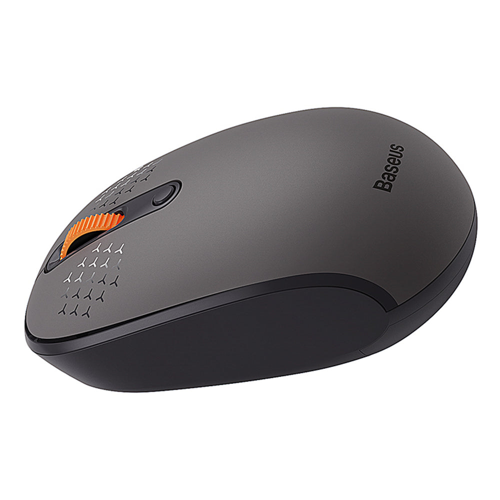 Baseus F01B 2.4GHz trådløs mus + Bluetooth 3.0 + 5.0 - Grå