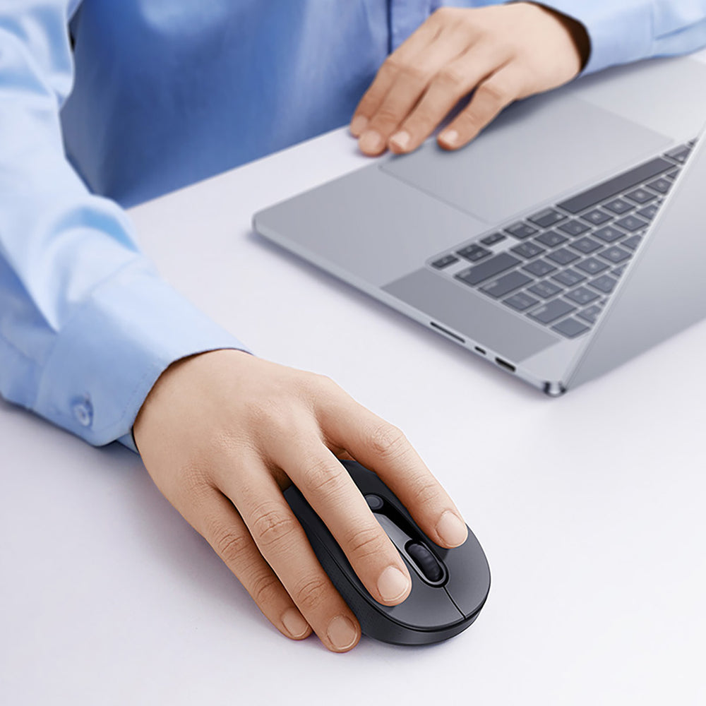 Baseus F02 Wireless Ergonomic Bluetooth Mouse - Black