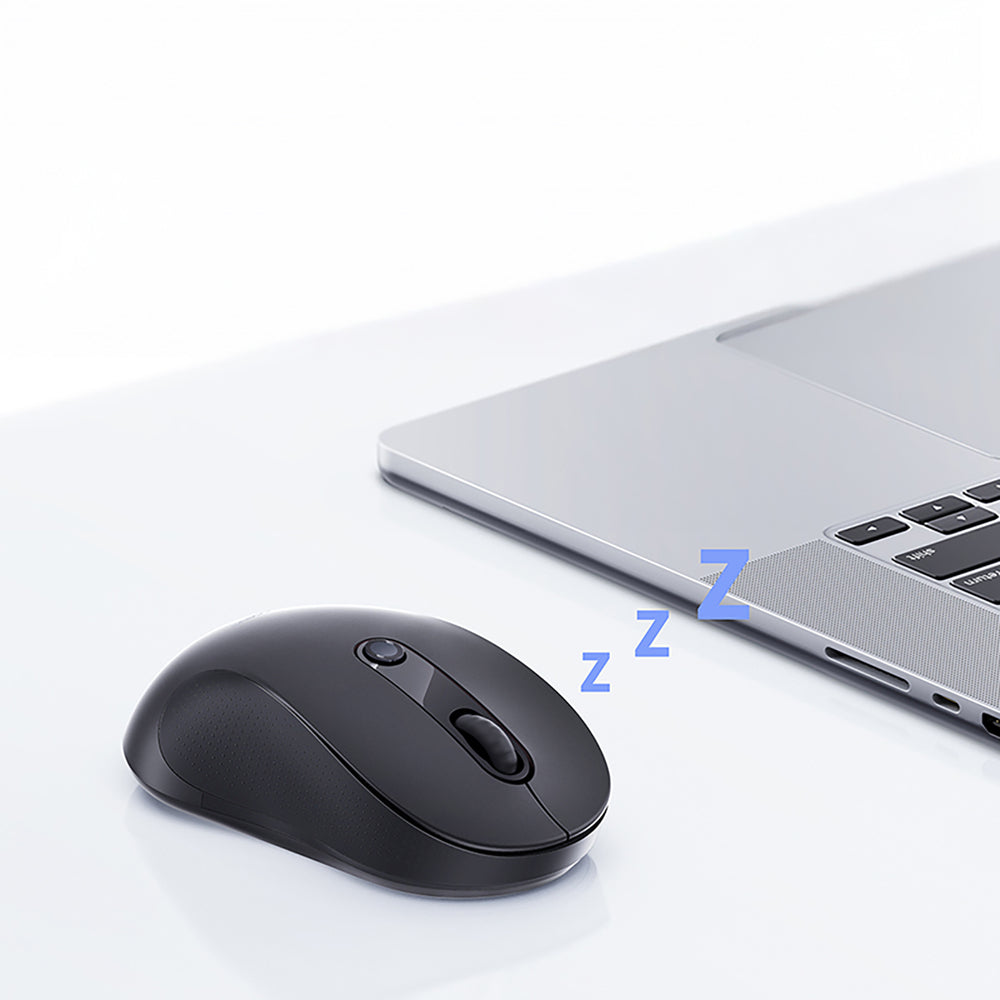 Baseus F02 Wireless Ergonomic Bluetooth Mouse - Black