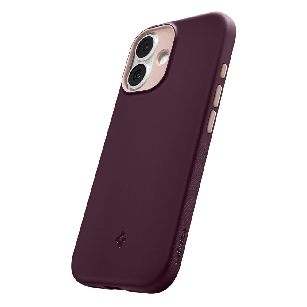 Spigen Nano Pop Mag MagSafe-fodral til iPhone 17 - burgundy