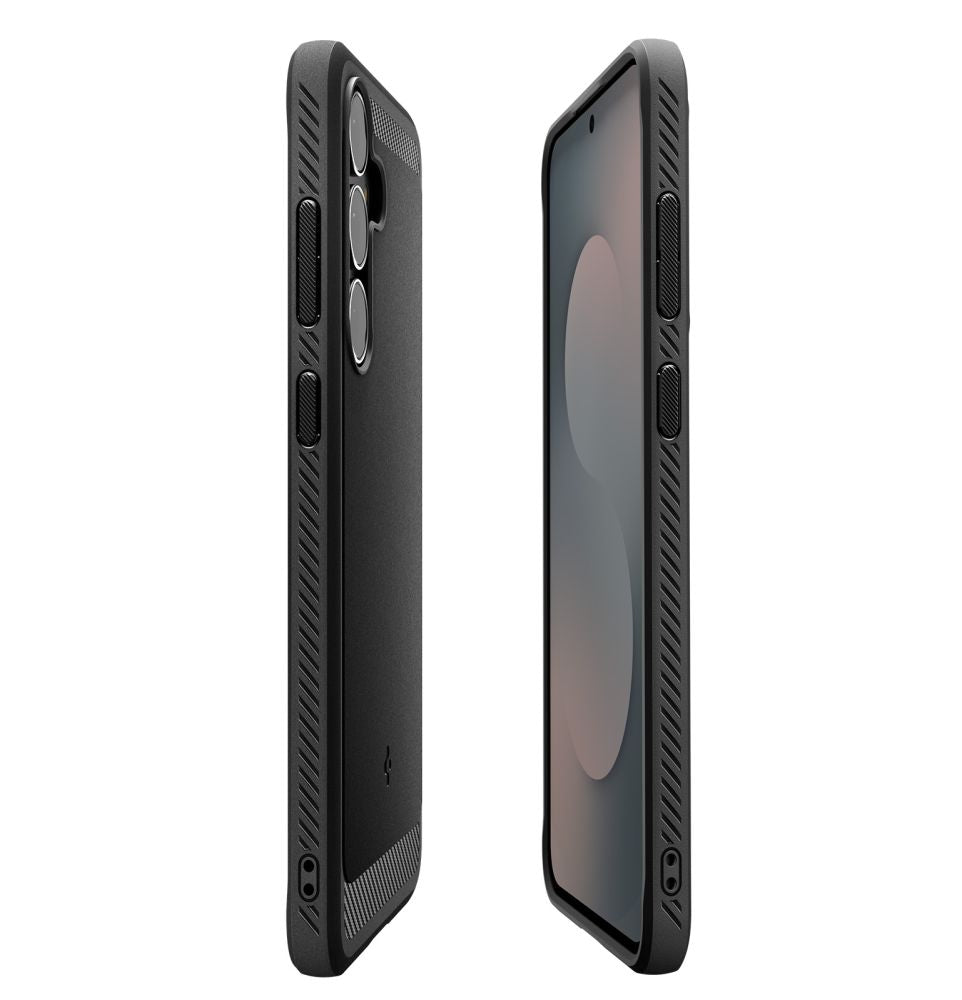 Spigen Rugged Armor Case til Samsung Galaxy S25 FE - Matte sort