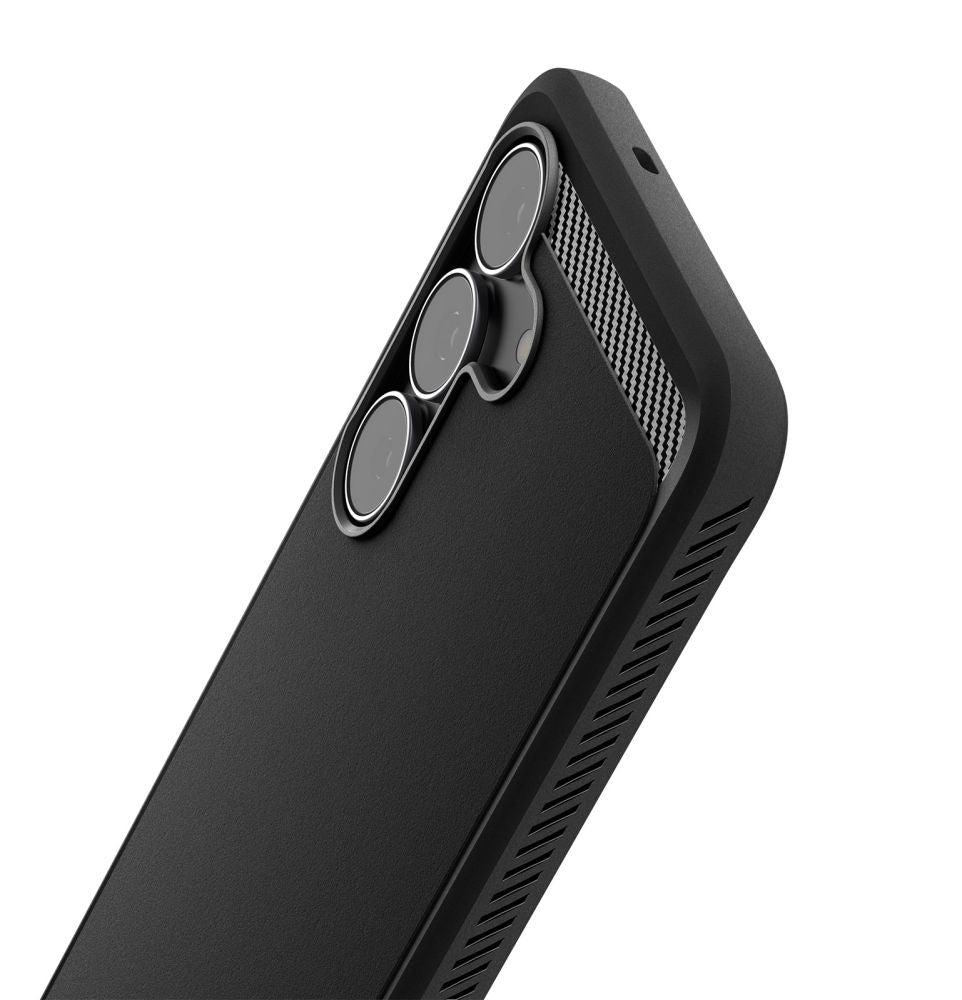 Spigen Rugged Armor Case til Samsung Galaxy S25 FE - Matte sort