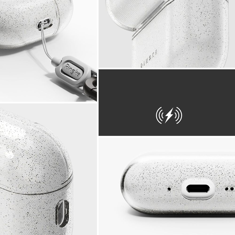 Ringke Air Case for AirPods Pro 3 - Clear Glitter