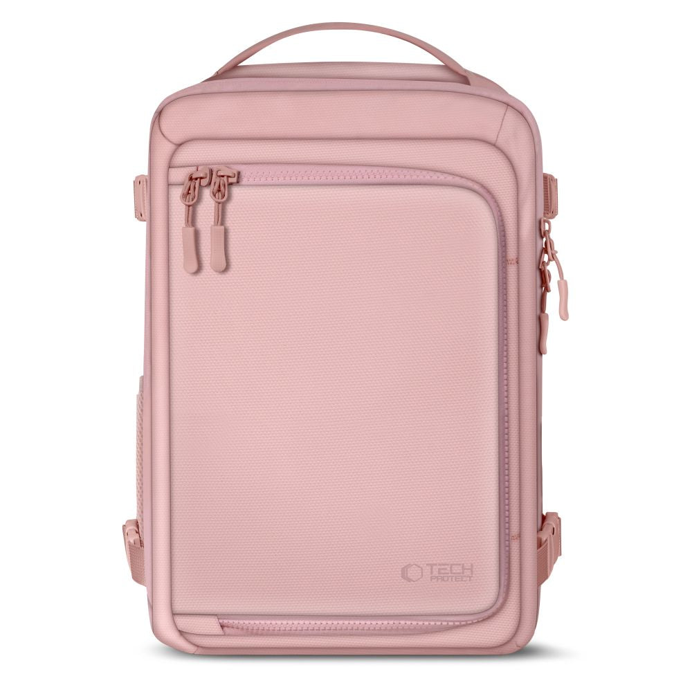Tech-Protect Defender S50 rygsæk til Ryanair & Wizzar, 20L Laptop - Pink