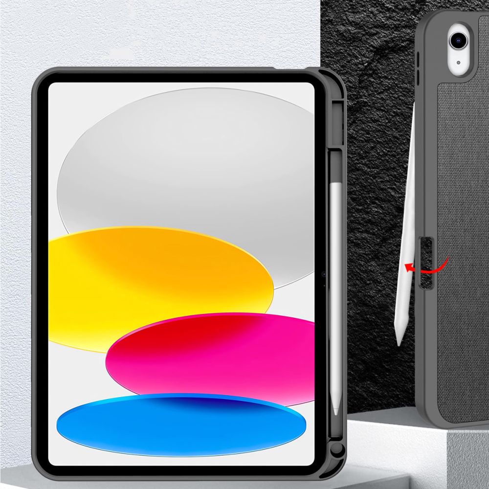 Tech-Protect SC Pen Canvas Case til iPad 10.9 2022 / iPad 11 2025 - Grå
