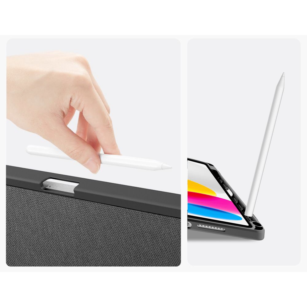 Tech-Protect SC Pen Canvas Case til iPad 10.9 2022 / iPad 11 2025 - Grå