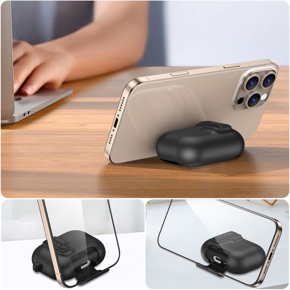 Tech-Protect Slim Hook Case til AirPods Pro 3 - sort