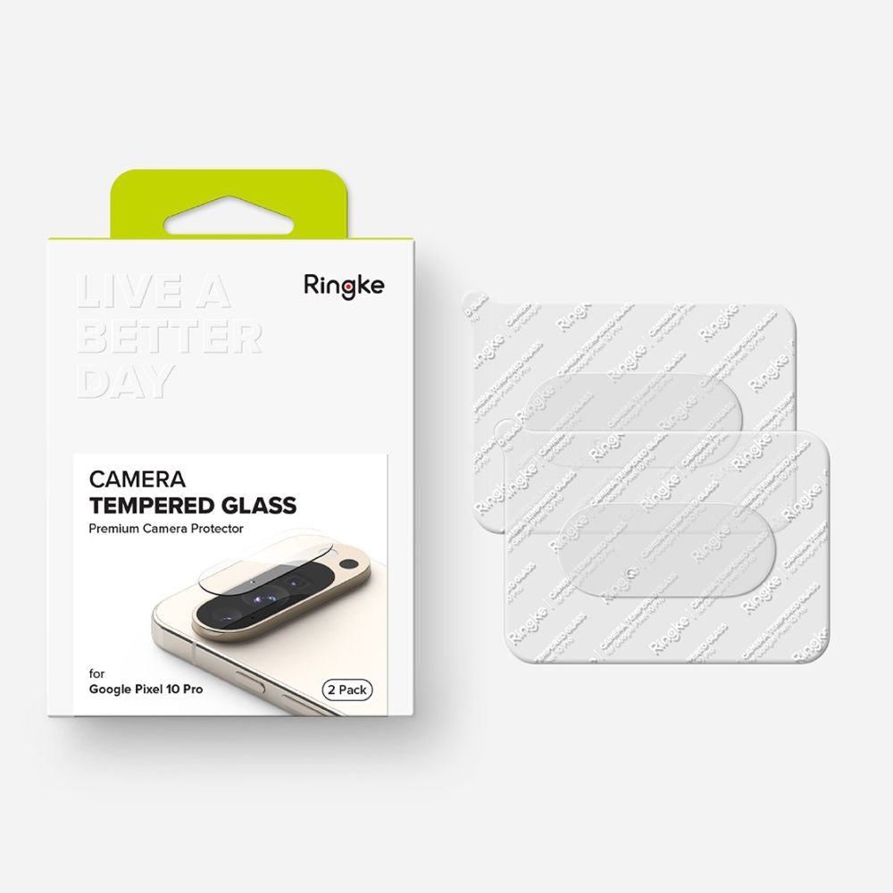 Ringke Camera Protector 2-pakke til Google Pixel 10 Pro - Clear