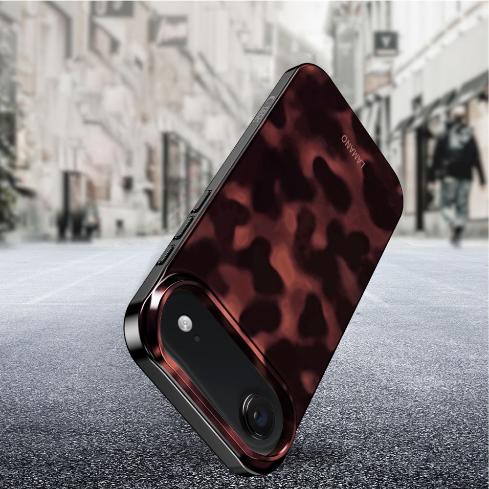 Tech-Protect Lamano MagSafe Case til iPhone Air - sort og rød