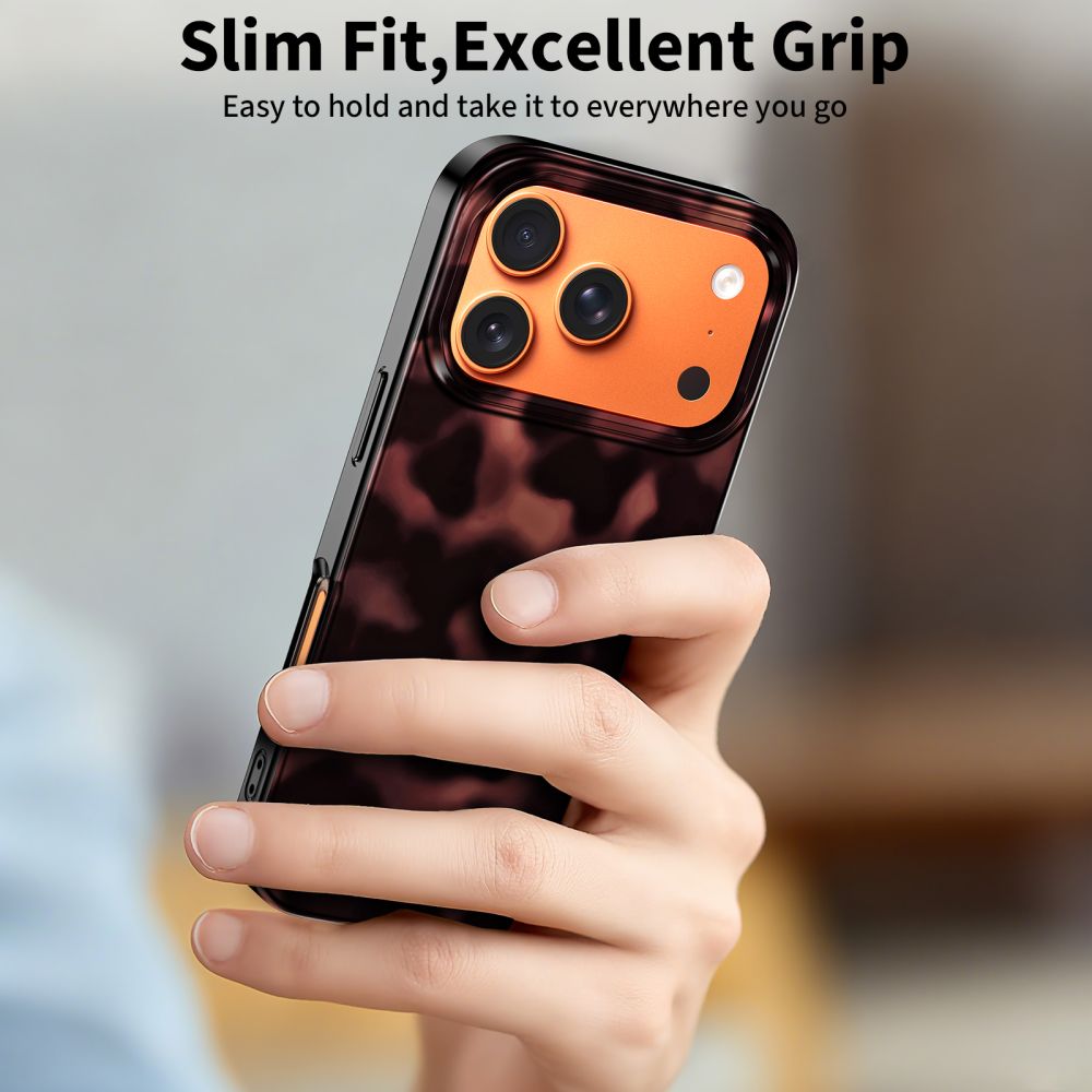 Tech-Protect Lamano MagSafe fodtøj til iPhone 17 Pro - sort og rød